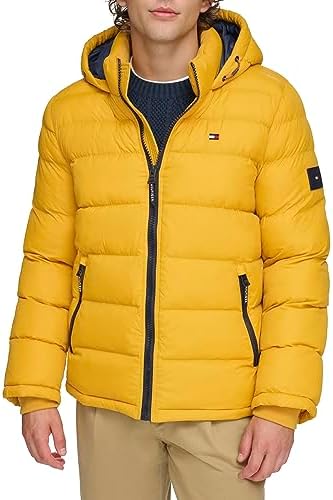 Stylische Tommy Hilfiger Herrenjacke mit Kapuze in klassischem Design