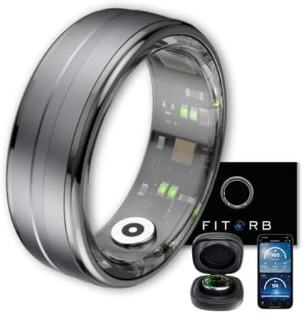 Smart Ring Pro: Eleganter Gesundheits-Tracker am Finger für 24/7 Überwachung.